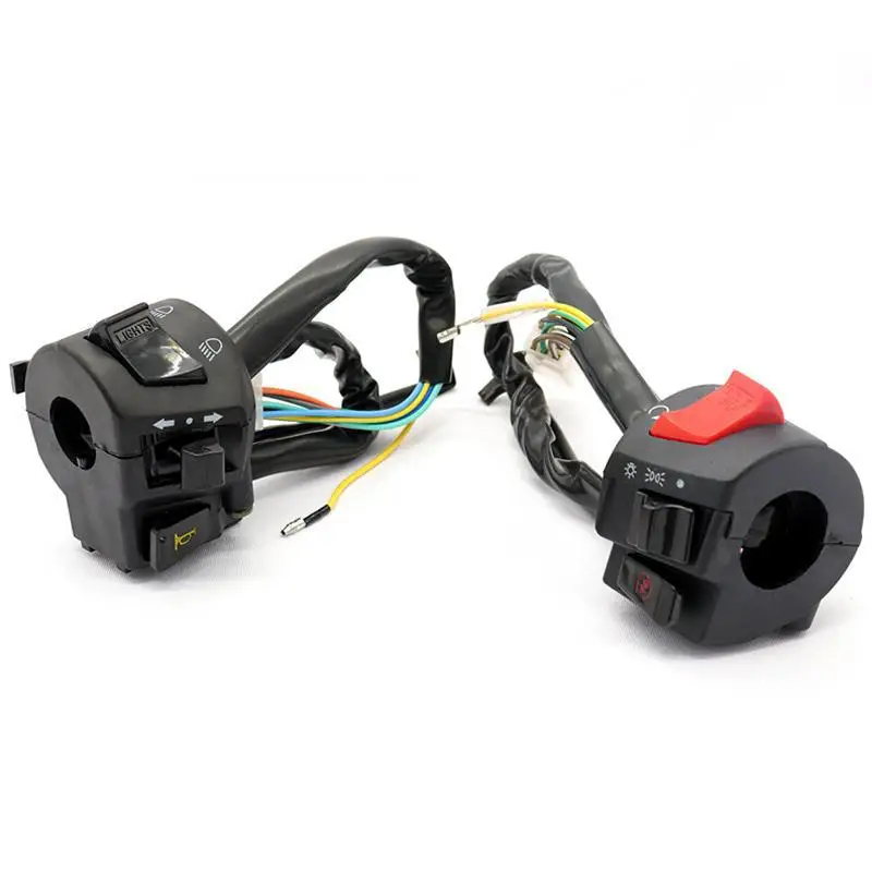 

Universal Motor Switches Power Lighting Control Headlamp Switch with Fan For Electric Bicycles ATVS Honda