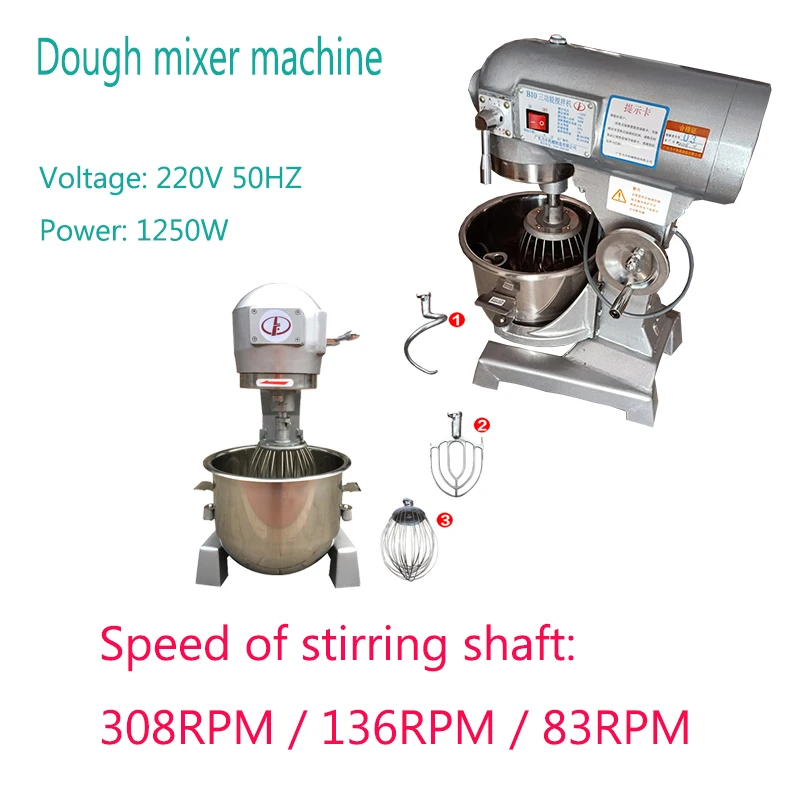 Mini Dough Stand Mixer Electric Dough Kneader Machine Multi Function Intelligence 1250w Food Mixers Aliexpress