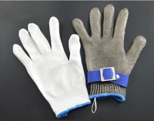 2021 New Type Of Anti Cutting Steel Wire Mesh Gloves For Outdoor Survival Outdoor Gloves For Camping And Hiking