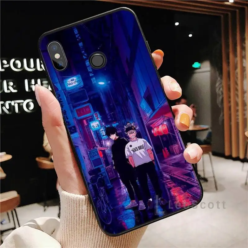 leather case for xiaomi Cửu Âm Chân Kinh Kaisen Truyện Tranh Kinh Dị Anime Ốp Lưng Điện Thoại Xiaomi Redmi Note 4 4X5 6 7 8 Pro S2 PLUS 6A PRO case for xiaomi