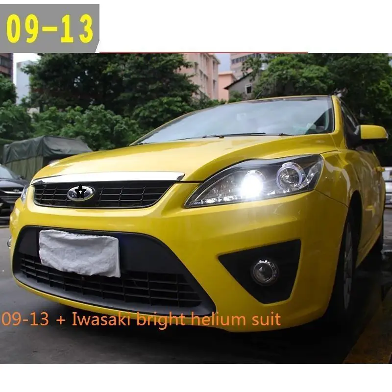 Автомобильные дневные ходовые огни Drl Luces Led Para Auto Automovil Автомобильные фары 09 10 11 12 13 для Ford Focus