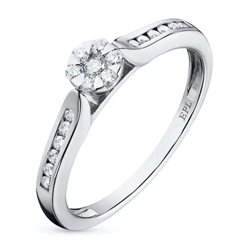 

Ring in white gold with diamonds e0901kts02186600