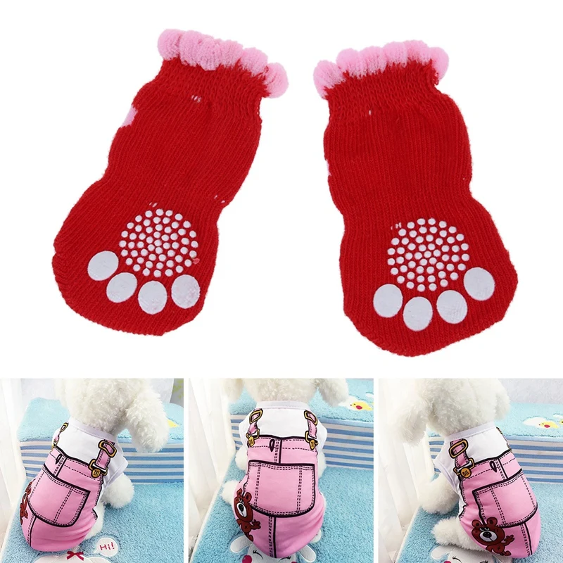 5 Pcs Pet Dog Supplies: 1 Pcs M Code Summer Dog Coat Cotton Fake Belt Shirt Vest Dog Clothes Fashion Pet T Shirt Pink& 4 Pcs S