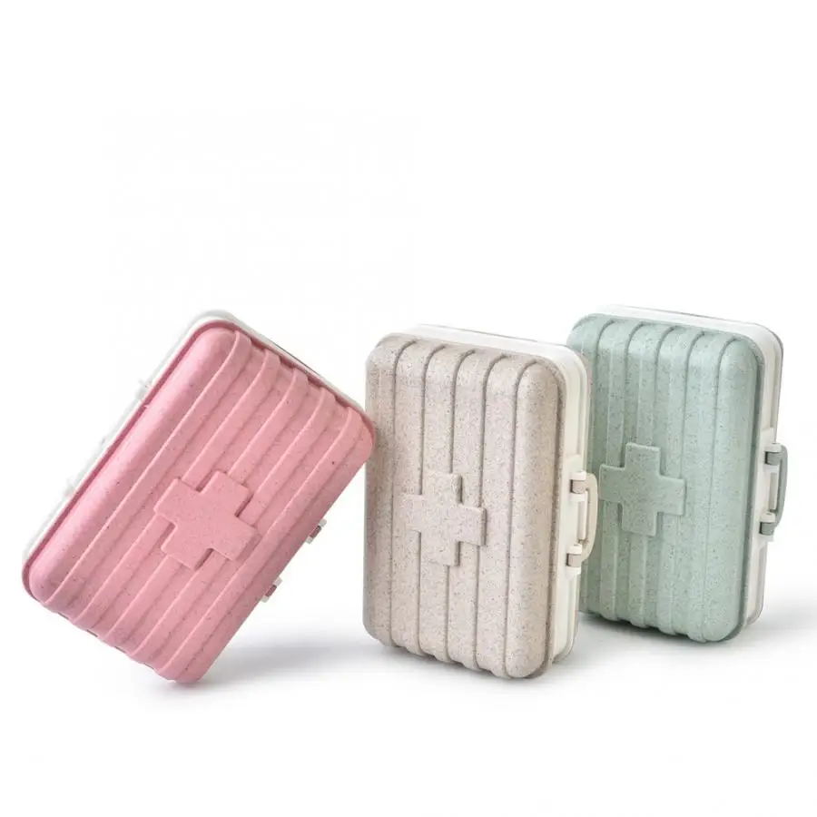 Водонепроницаемый 6 сеток ежедневный портативный лекарственный планшет