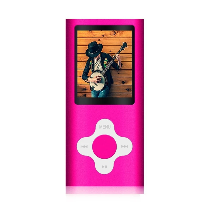 Стильный Mp3/Mp4 плеер с 16 Гб Micro-Sd карты, поддержка просмотра фото, мини Usb порт 1,8 ЖК-дисплей, Цифровой музыкальный плеер, медиаплеер, МП