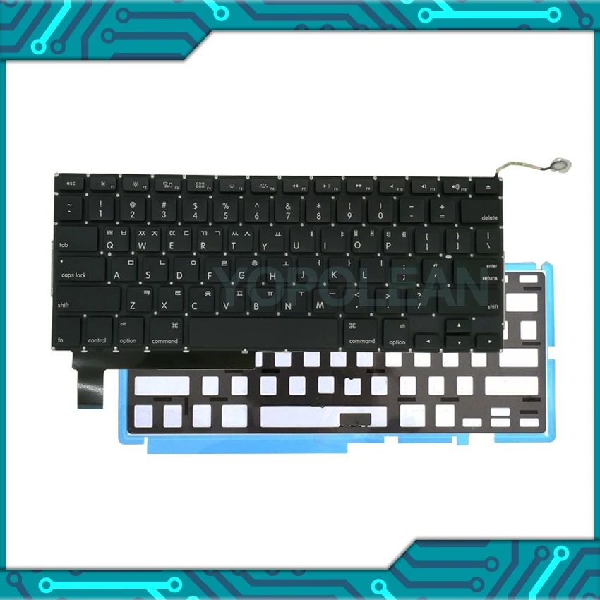 Новые корейские носки из хлопка Корейская клавиатура+ Подсветка для MacBook Pro, моноблок 1" A1286 2009 2010 2011 2012 лет