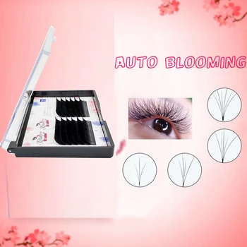 

KK lashes blooming Eyelash extensions Makeup Eyelash Extension Bloom Auto Fans Eyelash Easy Fanning Lashes Auto Fan