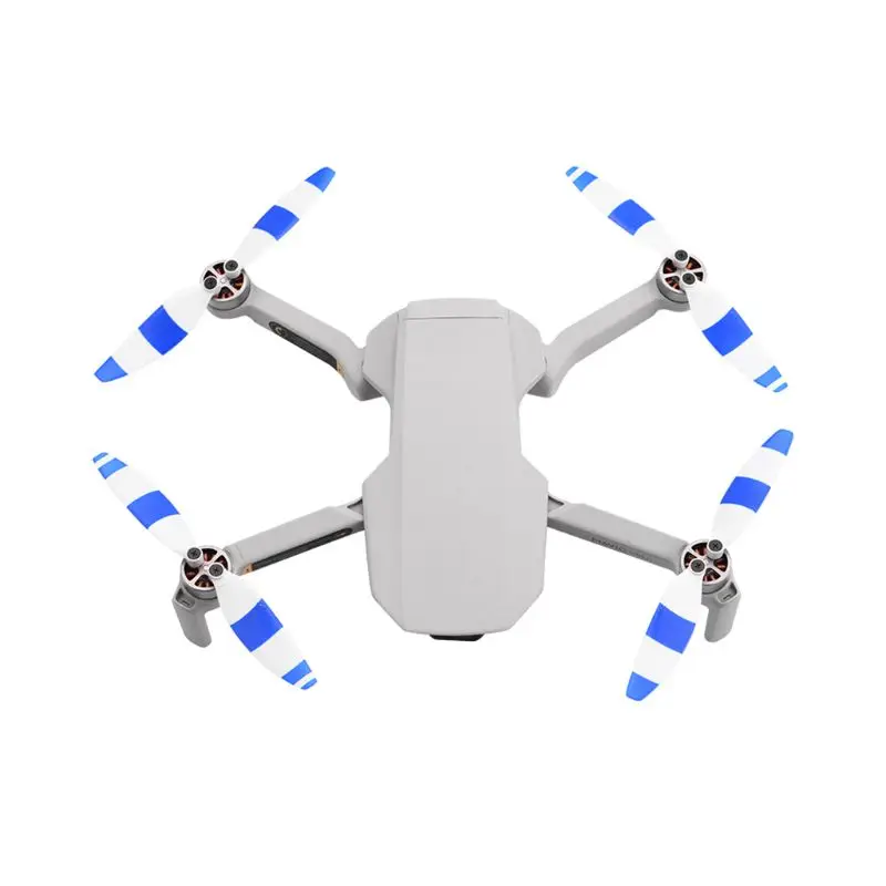 1/2/4 пары, цветные пропеллеры Quick Настройка Prop лопасти для DJI Mavic Мини RC дроны