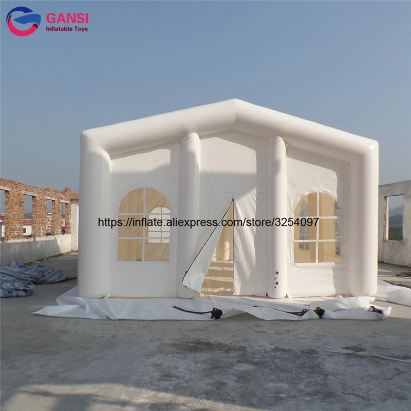 Large giant outdoor house wedding event Party White inflatable wedding tent/ party tent inflatable for sale