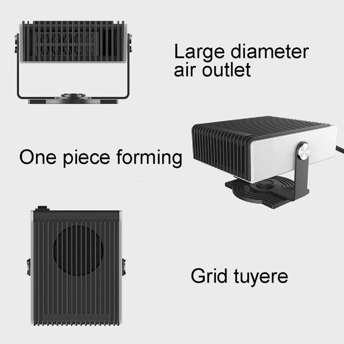 12V 150W фары для автомобилей нагрева стекол из АБС-пластика высокого Температура взрывозащищенный мини Предотвращение запотевания может быть 180 градусов вращающийся теплый подачи воздуха