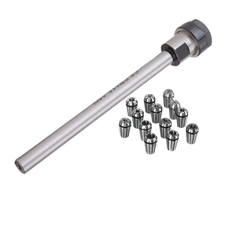 Cnc C8-Er11A-100L с цилиндрическим хвостовиком Пружинные цанги для сверления фрезерного пакета 14
