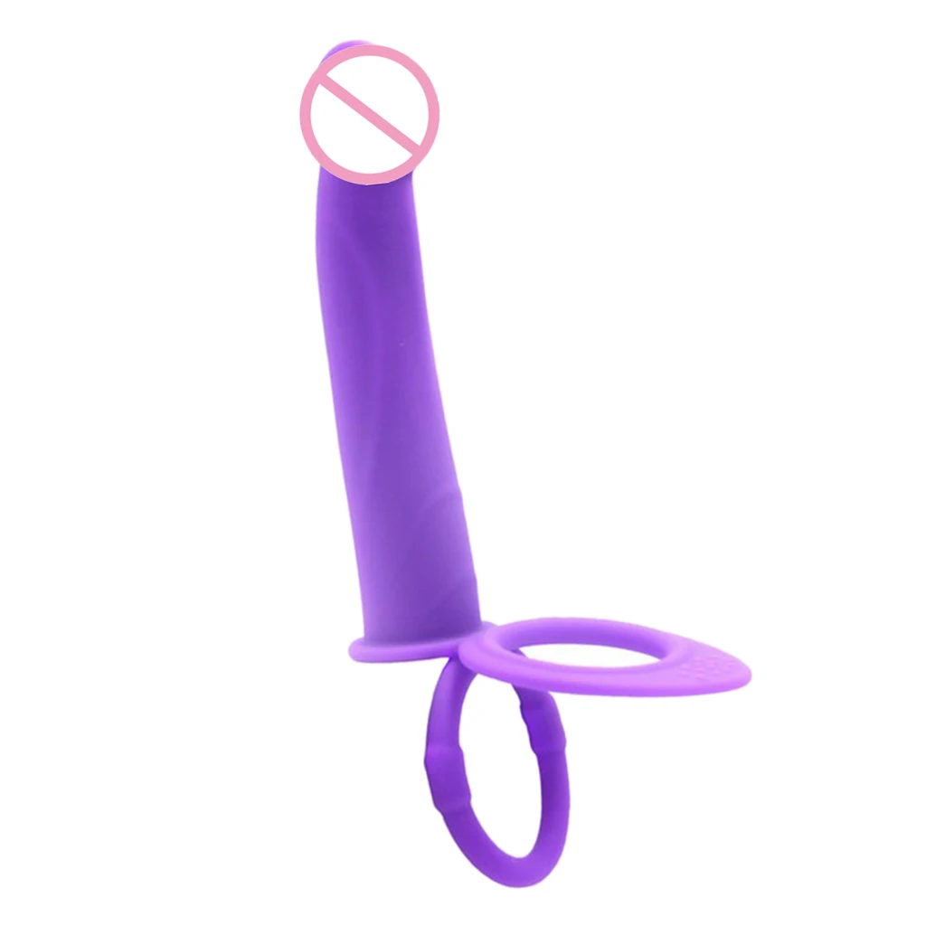 Reusable Smooth Peni s Phallic Enlarger Extension Cover Condom Delay Vibrator Massager Sleeve Sheath Adult Flirting Toys
