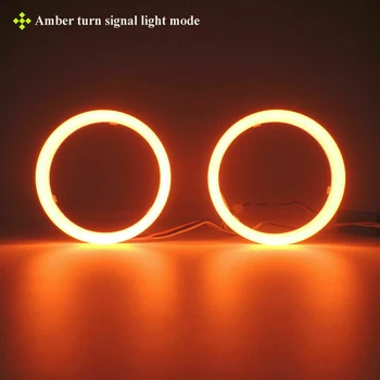 

Super bright Angel Eye Light Waterproof Parts White Halo Ring 924LM Set