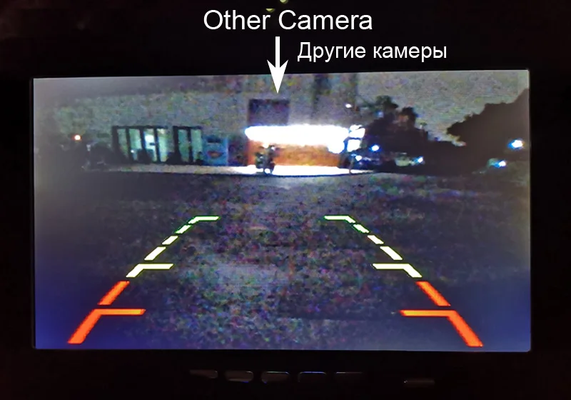 noturna veículo estacionamento cam vídeo é mais claro