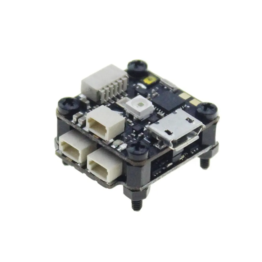 HAKRC F411 1S Flytower Контроллер полета интегрированный OSD 4 в 1 BLHeli 10A ESC Светодиодная лента для FPV RC Дрон
