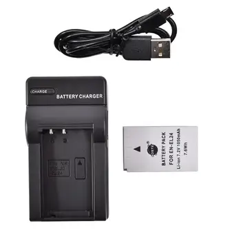 

DSTE EN-EL24 Camera Battery with USB Charger for NIKON 1 J5 Camera
