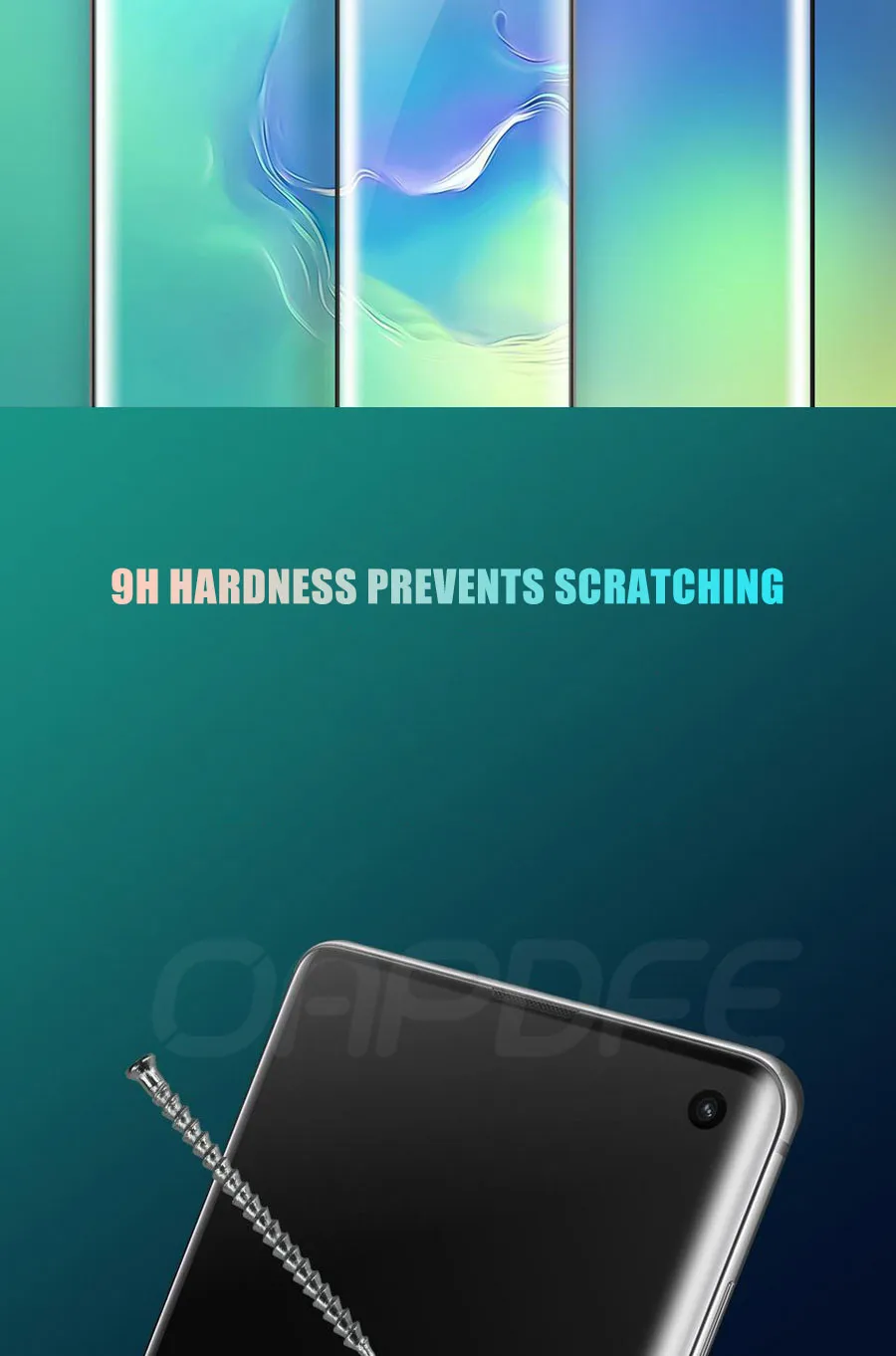 Полностью изогнутое закаленное стекло для samsung Galaxy Note 10 9 8 S10 S9 S8 Plus S10e S7 Edge Защитная пленка для экрана