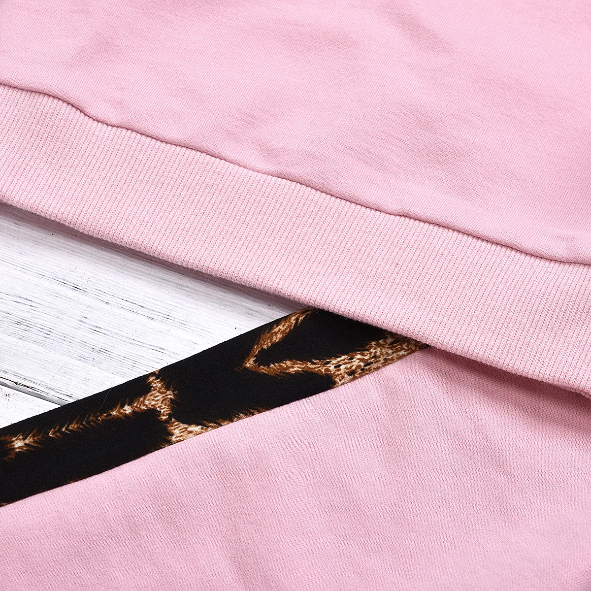 Humor Bear/комплект осенне-зимней одежды для маленьких девочек, Леопардовый свитшот с длинными рукавами Топы+ юбка комплект из 2 предметов детская одежда