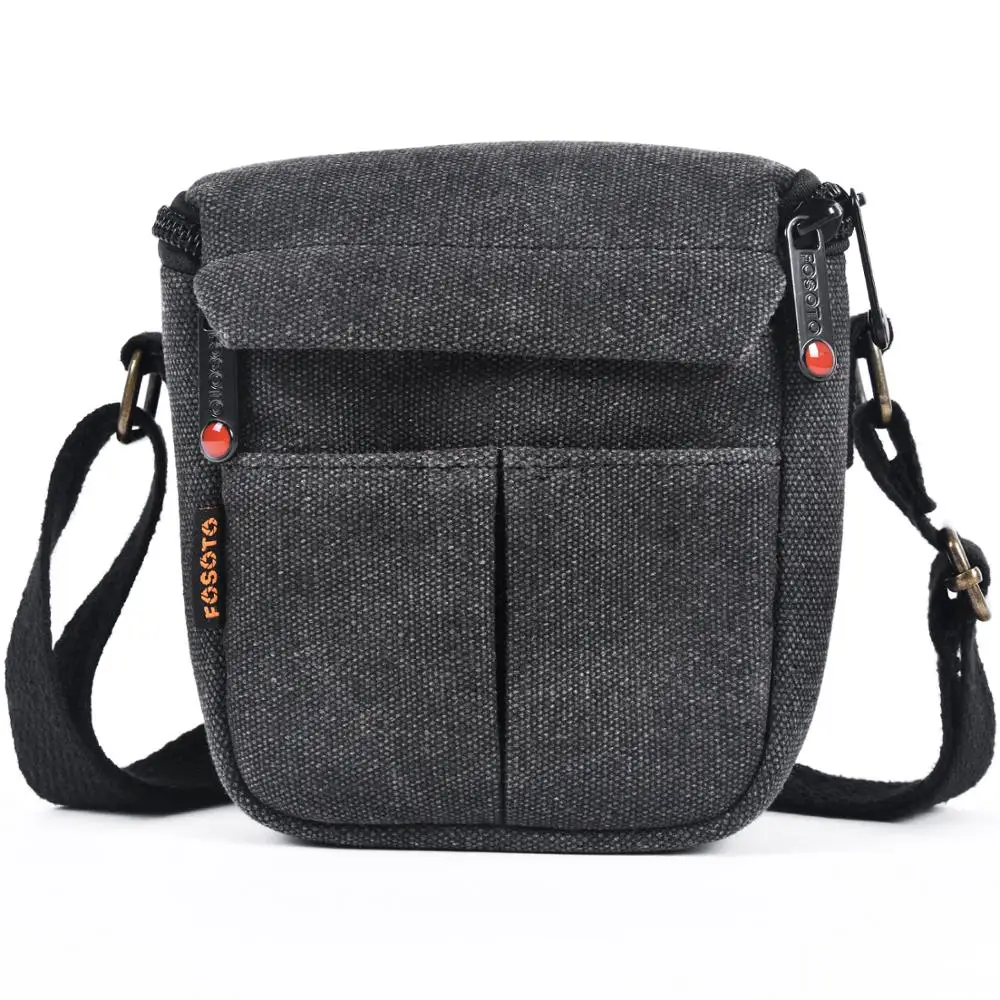Borsa Per Fotocamera A Tracolla Con Sistema Mirrorless In Tela Fusitu Per Canon Eos M100 M50 M10 M6 M3 M2 Sx540 Sx530 Sx520 Sx510