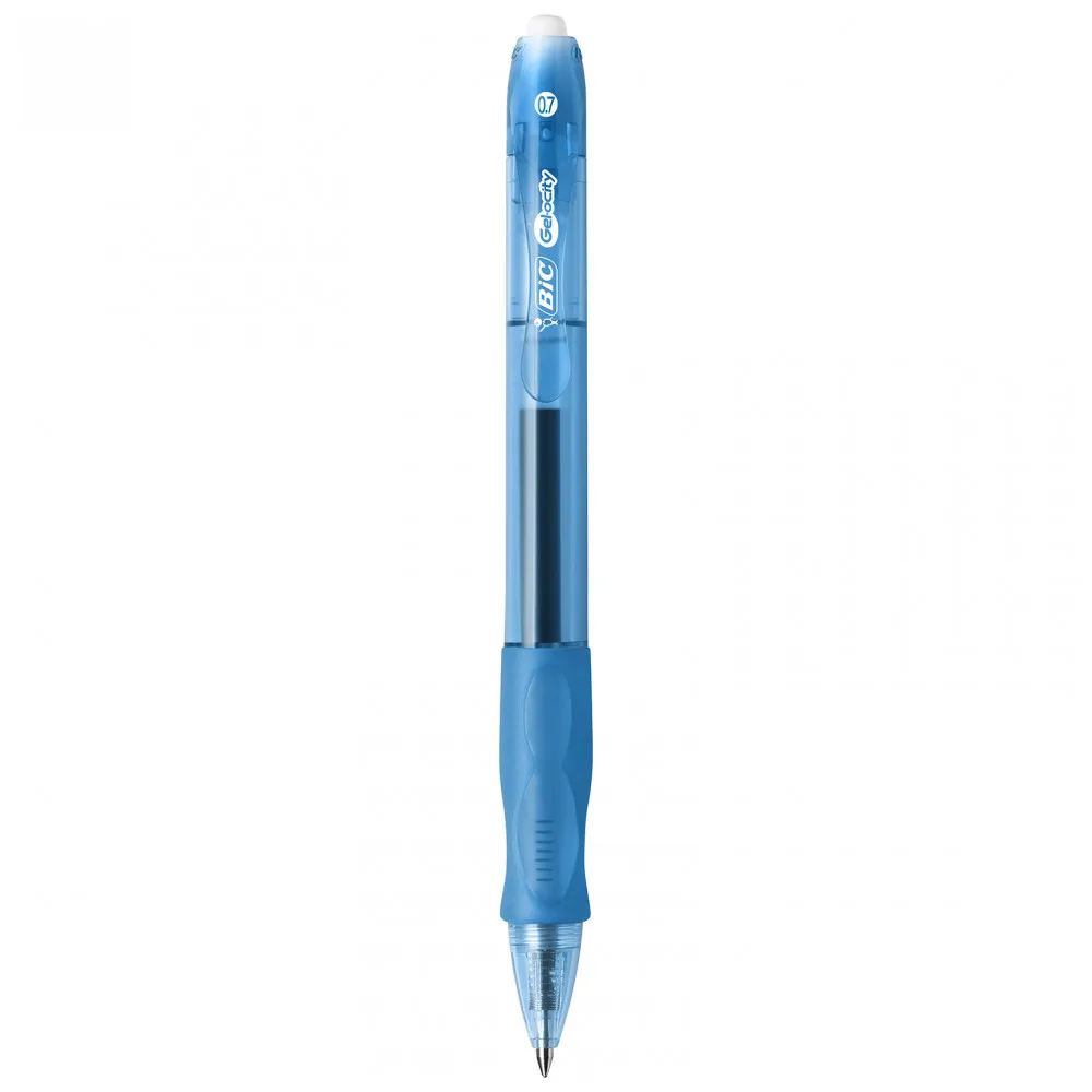 Ручка гелевая BIC Gel-Ocity Original Коробка x12(2 коробки)(зеленый, оранжевый, голубой, розовый, фиолетовый