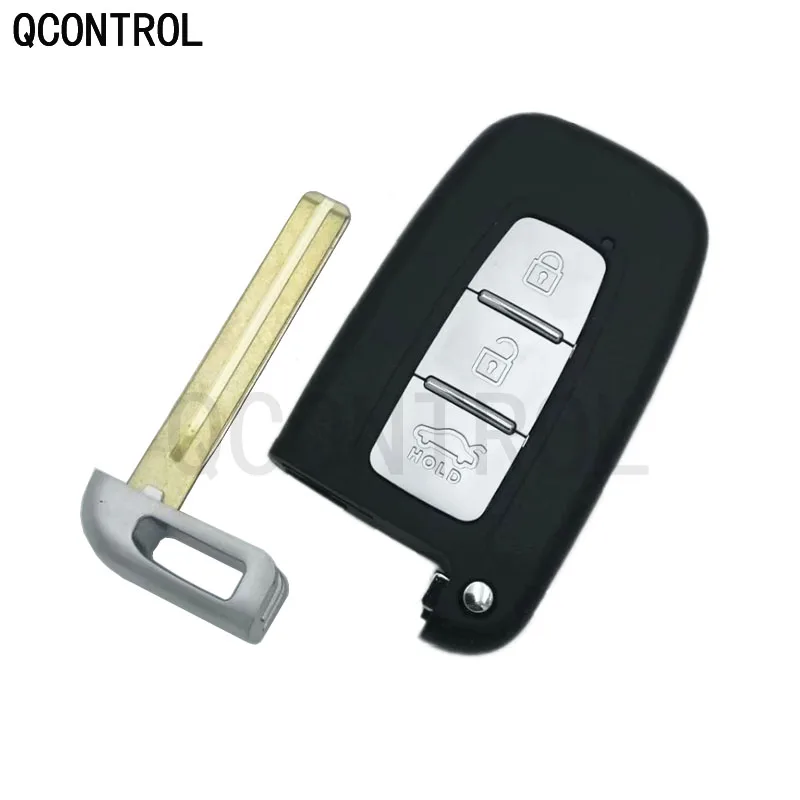 QCONTROL 3 кнопки Автомобильный Дистанционный смарт-ключ костюм для KIA Soul Sportage Sorento Mohave K2 K5 Rio Optima Forte Cerato 315 МГц/433 МГц