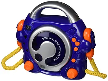 

BigBen-CD47BL CD Player Child with microphone, Blue Color (CD47BL)