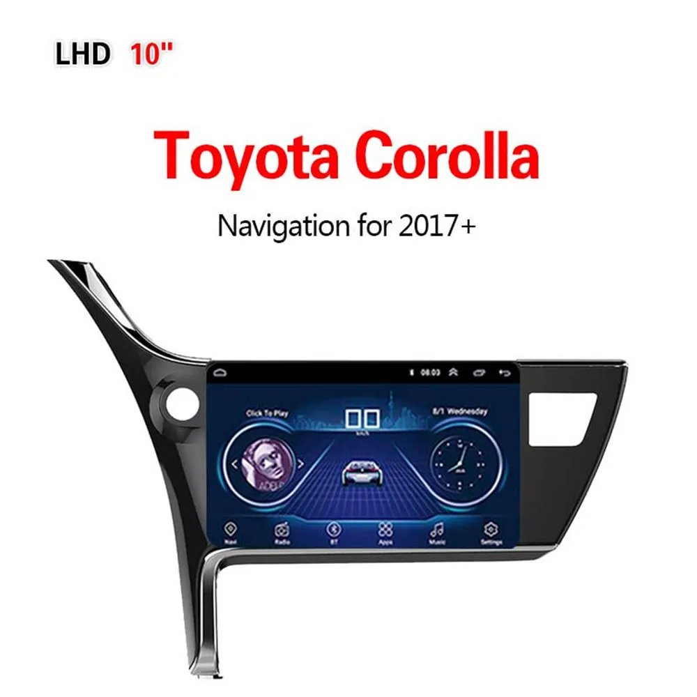 Lionet gps навигация для автомобиля Toyota Corolla+ 10,1 дюймов LT1015Y - Размер экрана, дюймов: WIFI 1G16G