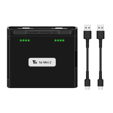 Two-Way Charging Hub Batteries Manager Quickly Charge Power Bank Drone Accessories Compatible with Mavic Mini 2/Mini SE
