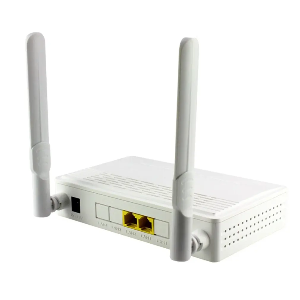 Двухпортовый EPON ONU терминал с 1G1F+ Wi-Fi видеонаблюдение NetworkTo FTTH Режим мини волоконно-оптический модем маршрутизатор прошивка EU plue