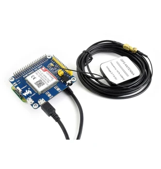 

AiSpark Waveshare 4G/3G/2G/GSM/GPRS/GNSS HAT for Raspberry Pi Based on SIM7600E-H LTE CAT4 for Southeast Asia/West Asia/Europe/A