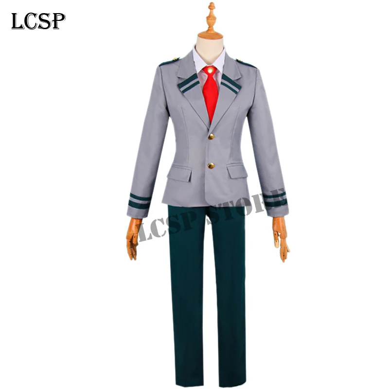 LCSP My Hero Academy OCHACO URARAKA Tsuyu Asui японский костюм для косплея Аниме Boku no Hero школьная форма комплект одежды