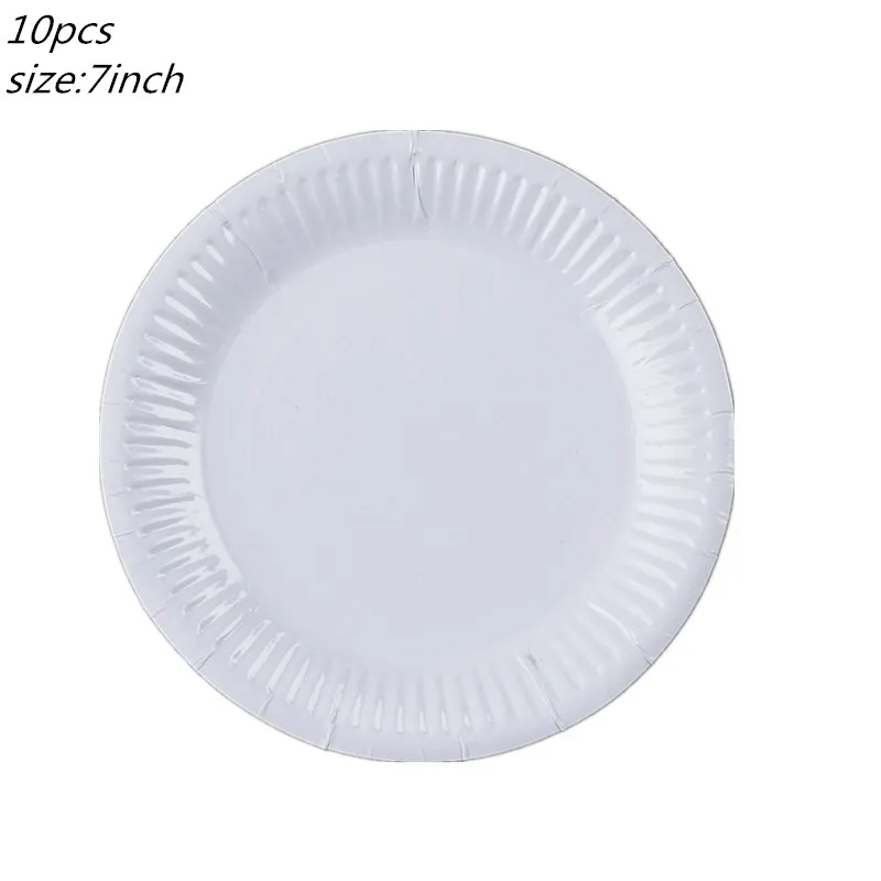 10pcs 7inch plate 7