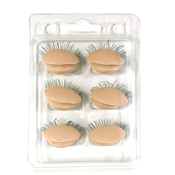

Replaceable Eyelids Eyelash Grafted Training Mannequin Head Makeup Eyelash Extensions Training Model