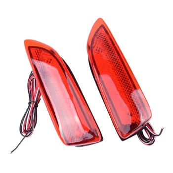 

Pair Red LED Rear Bumper Reflector Light Lamp Fog Brake Driving Reverse fit for Lexus IS250 IS300 IS350 2014 2015 2016
