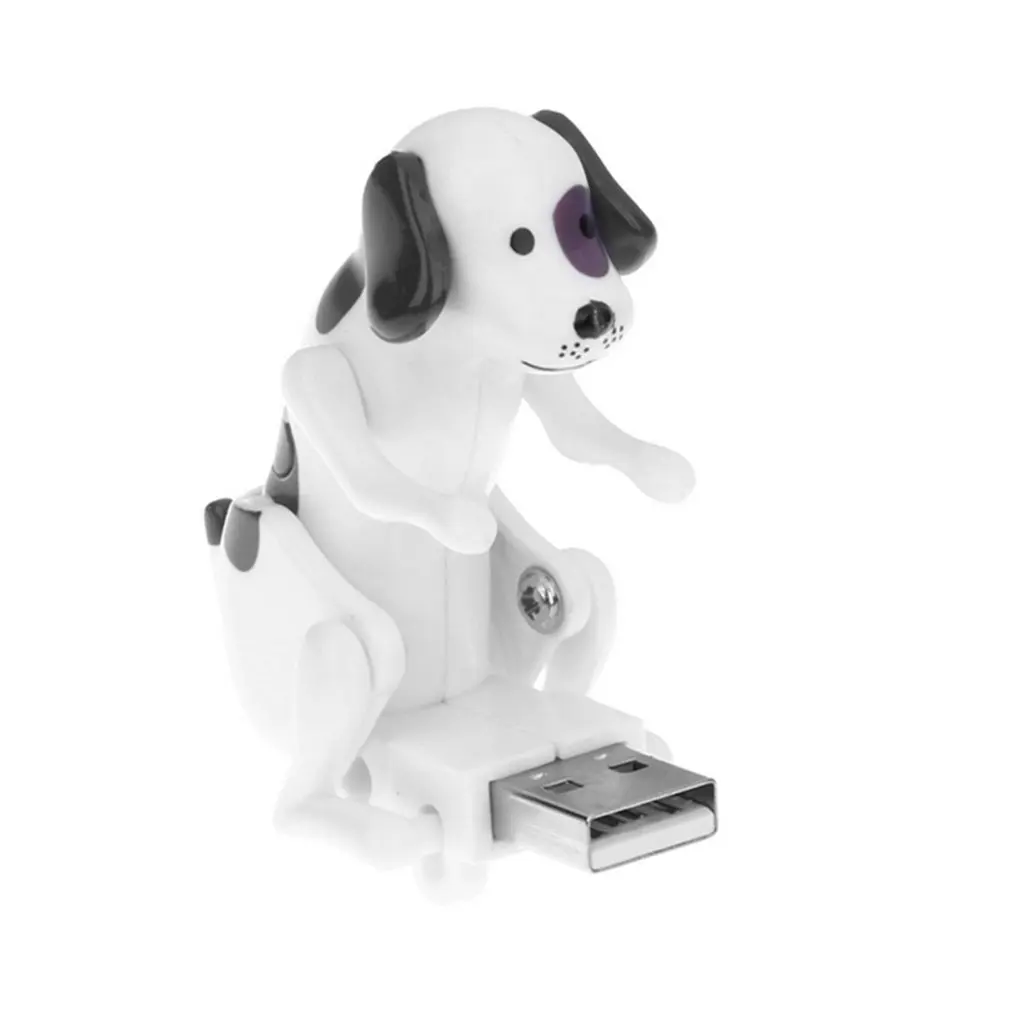 Портативный мини милый компьютер USB гаджеты смешное горбатое пятно собака негодяй собака игрушка снимает игрушка высокого давления для офисного работника