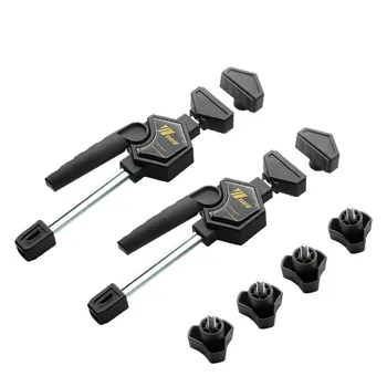 

Woodworking Desktop Clip Durable Adjustable Fast Clip Quick Clamp Fixture Frame Ratchet Release Speed Squeeze DIY Tool Set
