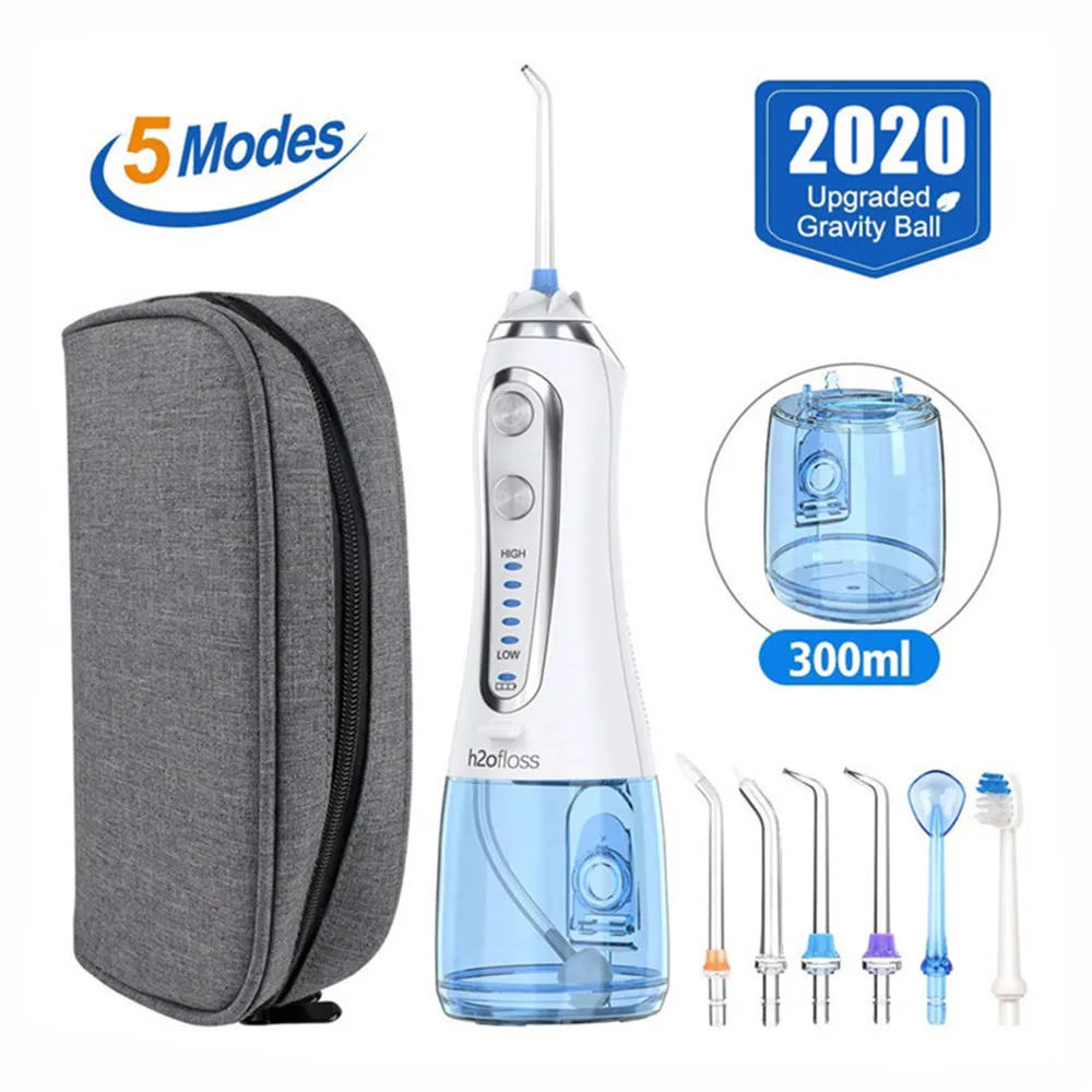 Hot Item 5 Modes Oral Irrigator USB Rechargeable Water Floss Portable Dental Water Flosser Jet zOK6y3lQ9