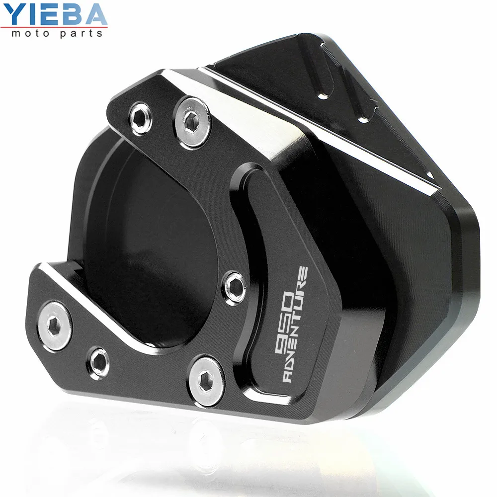 CNC алюминиевый moto rcycle Sidestand Kickstand подставка для ног боковая подставка для увеличения moto ЧАСТИ для KTM 950 Adventure 2004-2006