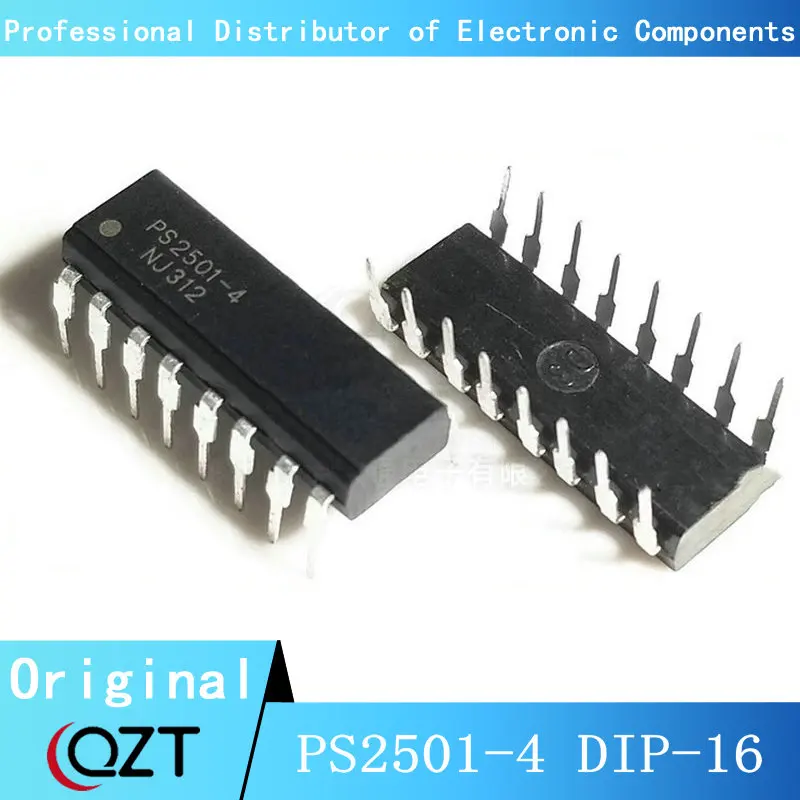 10pcs/lot PS2501-4 DIP PS2501 2501-4 DIP-16 chip New spot