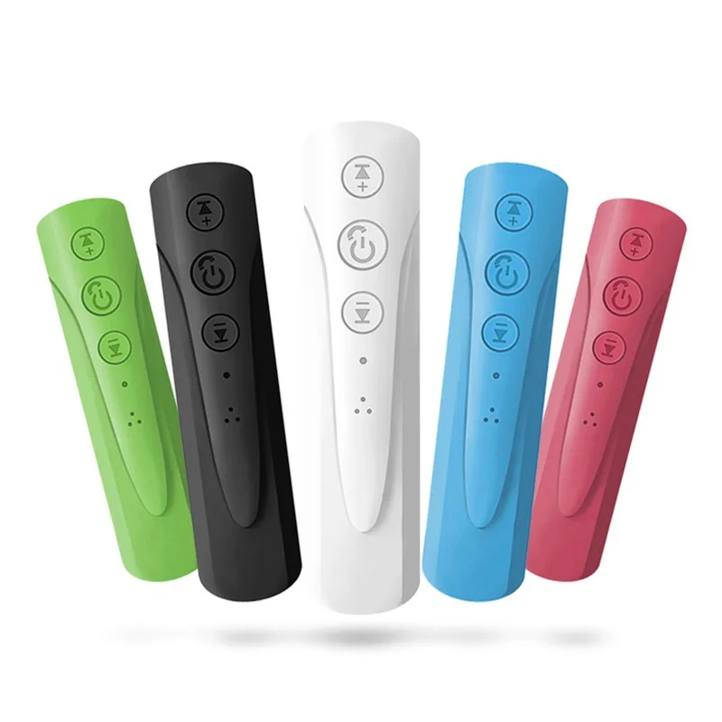 Audio Receiver Bluetooth 4.2 Adapter Collar Clip 3.5mm Jack Hands Free AUX Car Speaker Headset Audio Receiver Compatible Camera