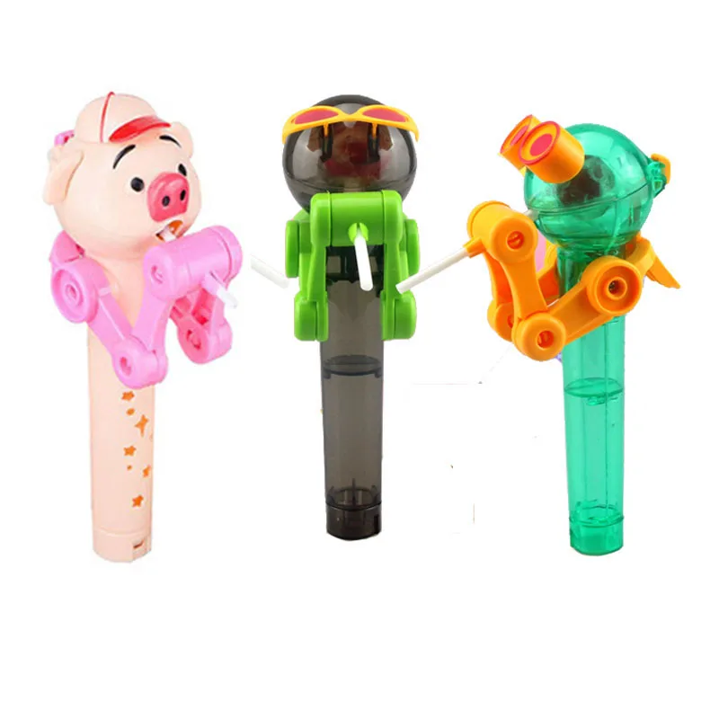 

Lollipop Robot Decompression Candy Dustproof Toy Gift Creative Personality Toys Lollipop Holder Decompression Toys