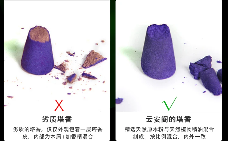 Wierook Incenso Indoor Bedroom, Back Flow Fragrant For Grain Toilet, Deodorizing Incense And Air Purifying Aromatherapy