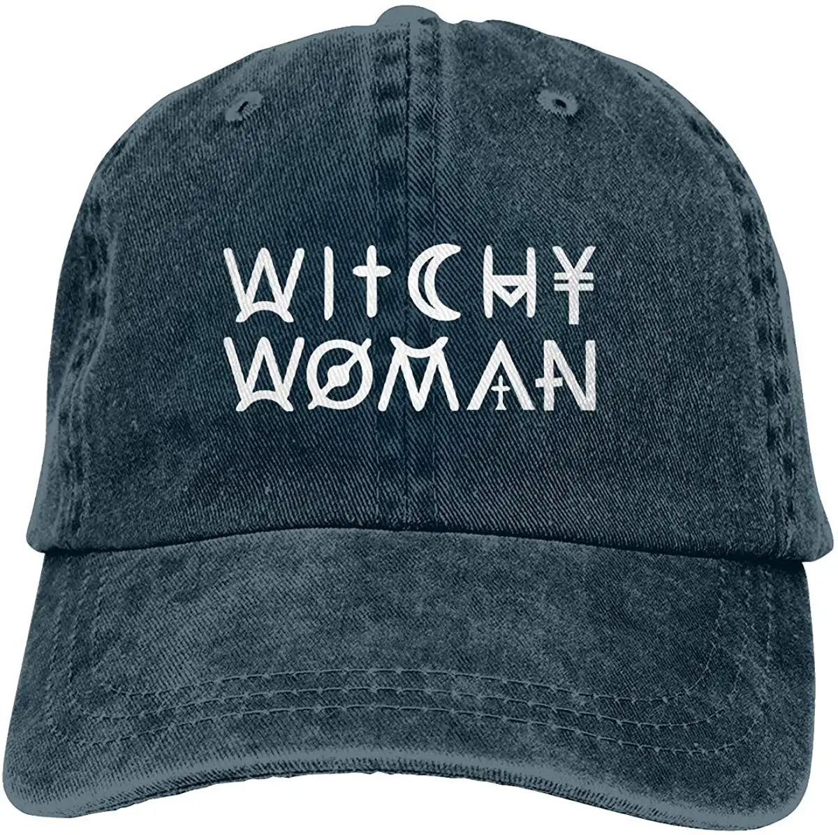 Wicca Paganism колдовство женщина мужская хлопковая Регулируемая вымытая саржа Бейсболка Шляпа