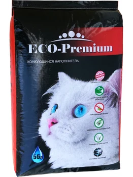 

ECO-PREMIUM ECO-PREMIUM GREEN wood filler lumps toilet cats odorless green