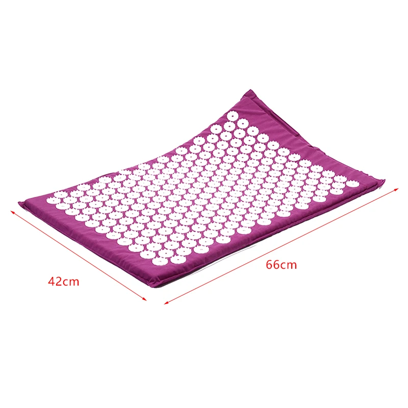 Массажный коврик подушка для снятия стресса от боли в теле акупрессурный