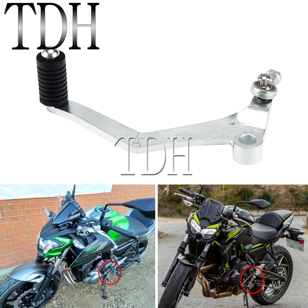 Motorcycle Iron Gear Shift Lever Shifter Foot Pedal For Kawasaki Z650 Z