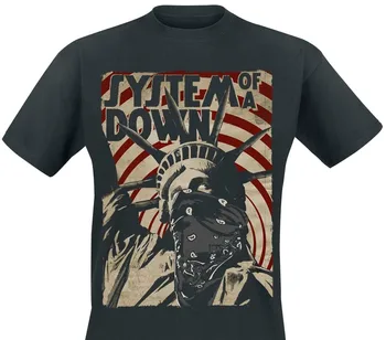 

Men T Shirt Liberty Bandit System Of A Down Funny T Shirt Novelty Tshirt Women Cotton Fashion Youth T Shirt