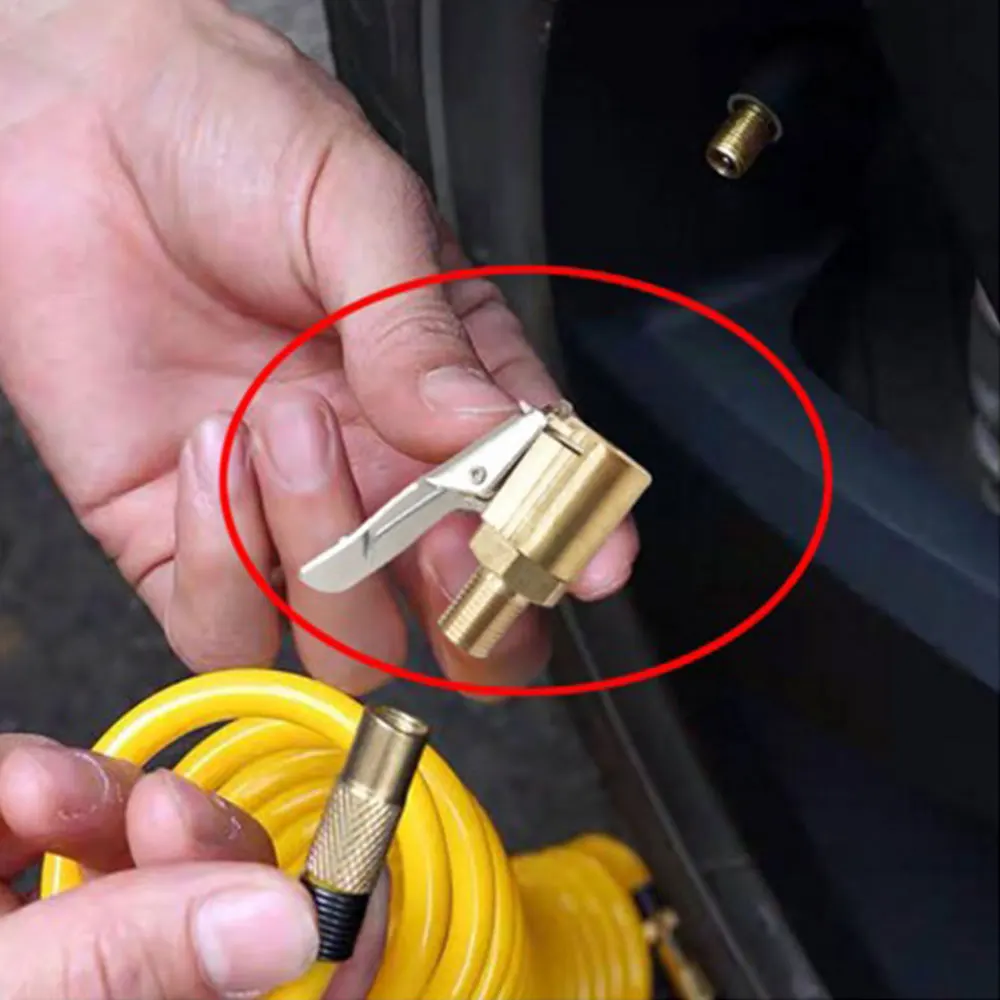 

Car valve nozzles auto illegal inflatable nozzle quick joint auto inflatable pump inflatable gun inflatable nozzle clip