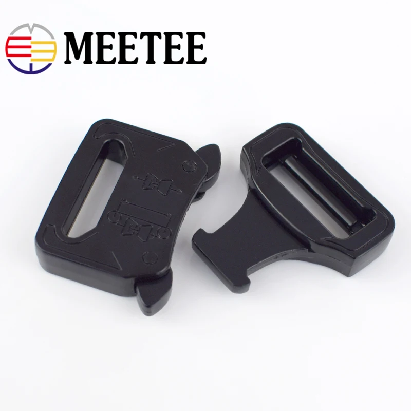 Металлическая сумка Meetee 27 мм/38 мм ремень для рюкзака быстросъемная Пряжка собаки
