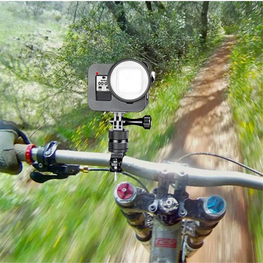 Металлический каркас защитный чехол Набор для GoPro 8 Sports camera Shell 52 мм UV фильтр алюминиевый сплав клетка для кролика чехол для DJI Osmo